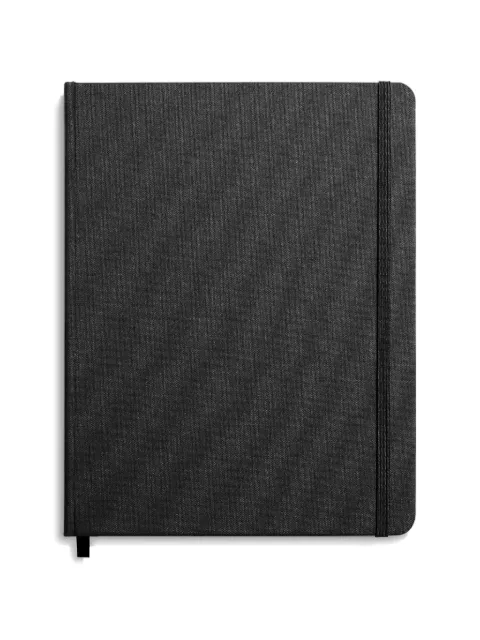 Shinola large hard ruled journal Black S0720293630