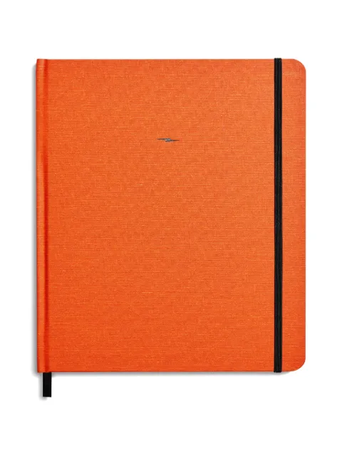 Shinola large hard plain sketchbook Orange S0720310128