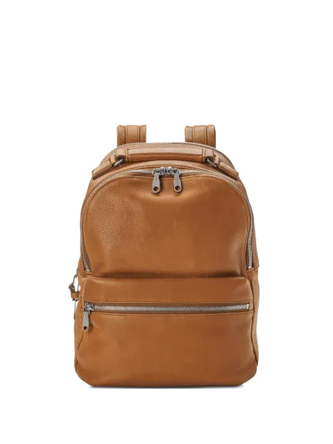 Shinola Runwell zipped backpack Brown S0320217434