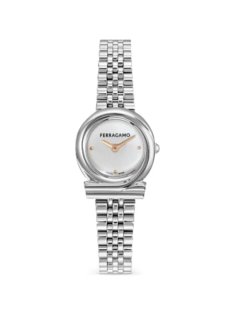 Ferragamo Gancini Twisted 23mm watch Silver SFNN00126