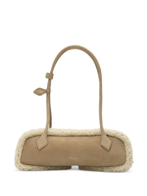 Alaïa medium Le Teckel shoulder bag Neutrals AA1S06033I048143