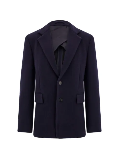 Ferragamo single breasted jersey blazer Blue 790170