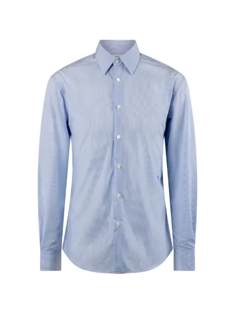 Ferragamo shirt with micro print Blue 791475