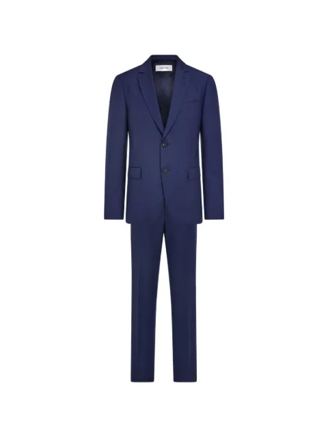 Ferragamo wool and mohair suit Blue 790096