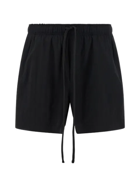 Thom Krom 19 drawstring elastic swim shorts Black SWIM1911