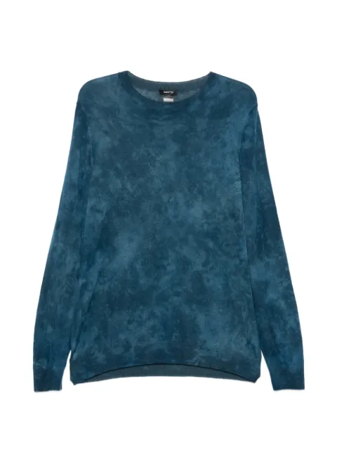 Avant Toi crew-neck sweater Blue 226SU3760CSMVA