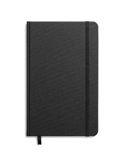 Shinola medium hard ruled journal Black S0720293633