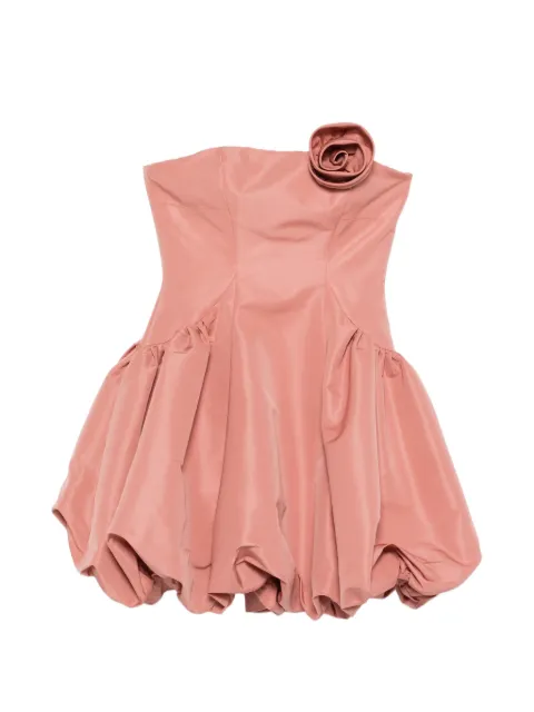 Cult Gaia floral bubble mini dress Pink DR32634TF3008