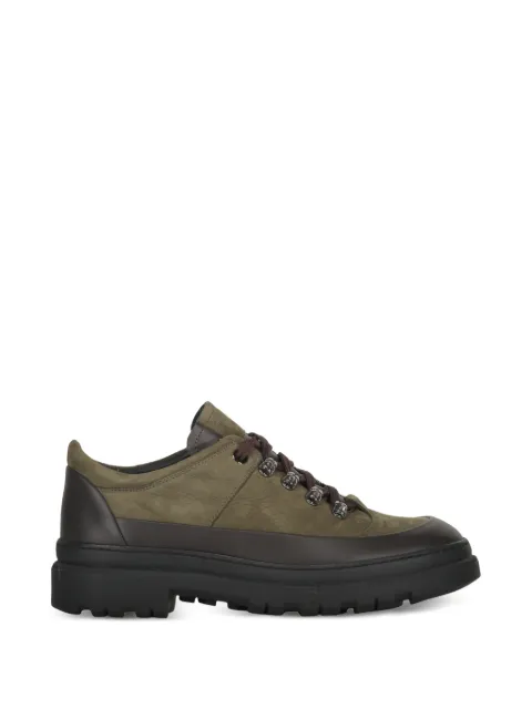 Moorer Roque leather lace-up hiking boots Green ROQUENKM