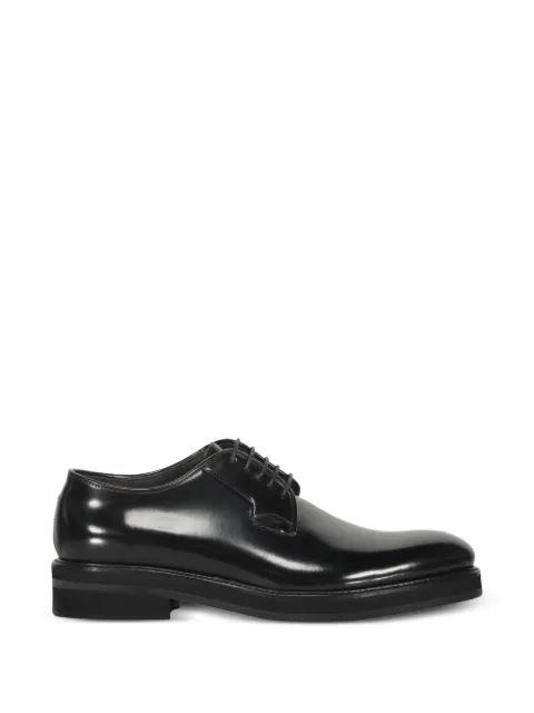 Moorer Campini shiny leather Derby shoes Black CAMPINIPE