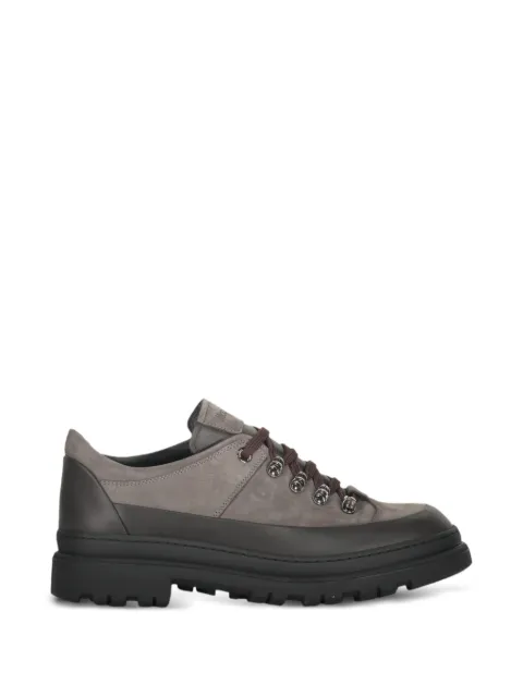 Moorer Roque leather lace-up hiking boots Grey ROQUENKM