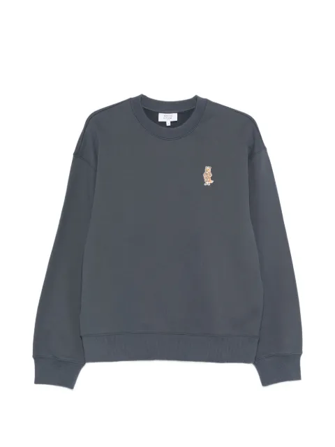Maison Kitsuné crew-neck sweatshirt Blue QM00309KM0341