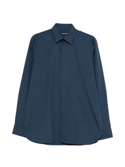 TOM FORD long sleeve shirt Blue HRVF01CGS98