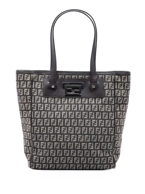 Fendi Pre-Owned 2000-2010 Zucchino Canvas tote bag Brown 9TV9C3XTU4P3VJW5