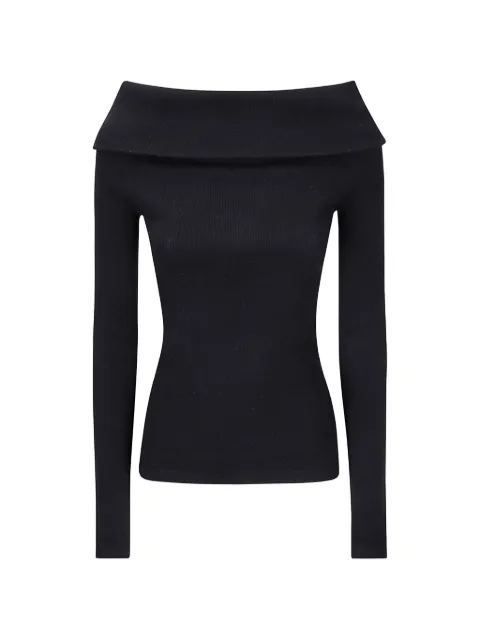 Lisa Yang Claudina top Black 2026009