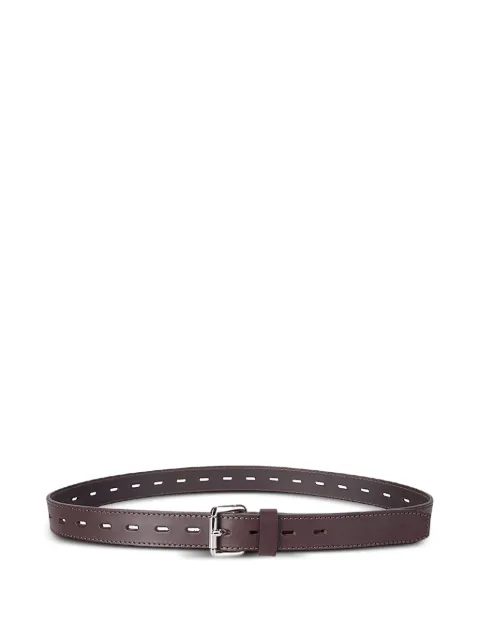 Hed Mayner perforated belt Brown HMMC83011AHC801