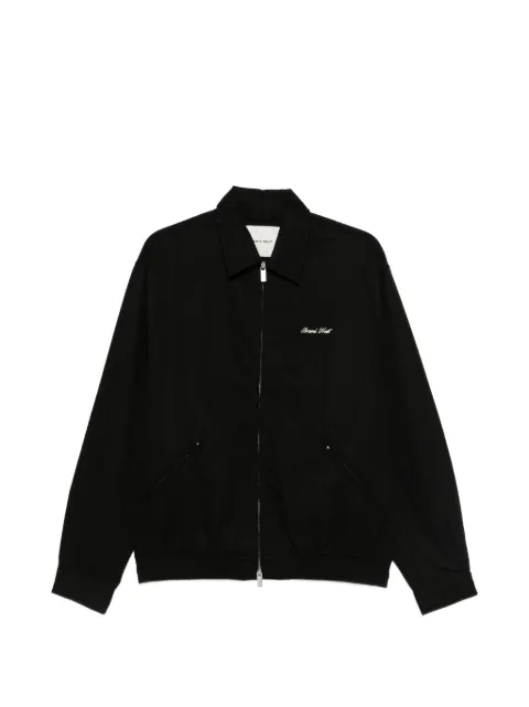Bram’s Fruit logo-embroidered jacket Black 1181