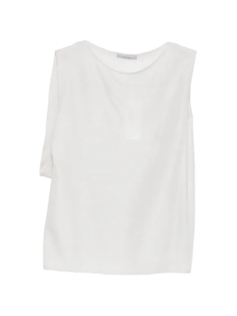 Dusan draped-detail blouse White U2420T