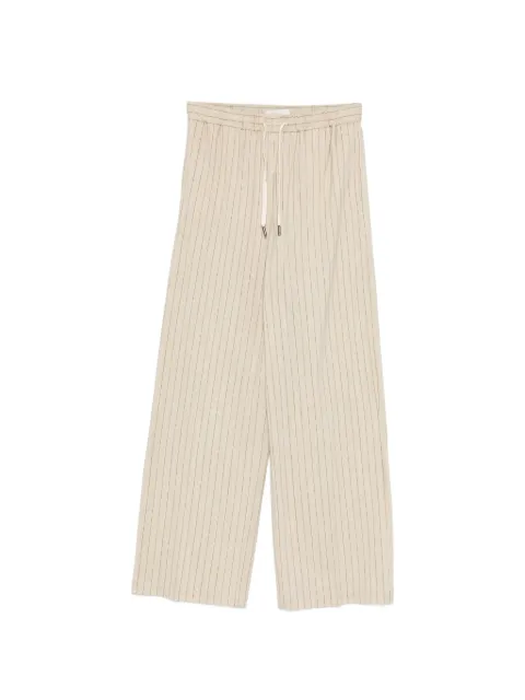 Circolo 1901 striped trousers Neutrals FD3922098