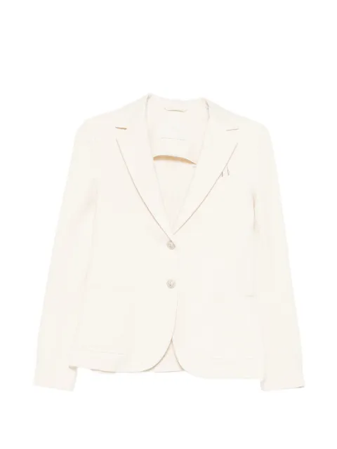 Circolo 1901 single-breasted blazer Neutrals FD3810
