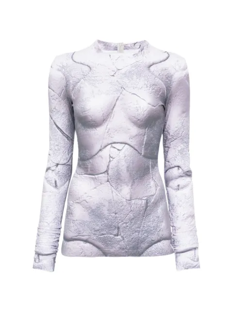 VICTOR CLAVELLY long-sleeve T-shirt White BROKENDOLL