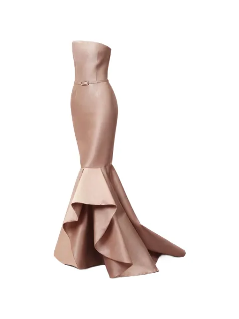 Rami Al Ali strapless structured maxi skirt Pink RAAAW23248003