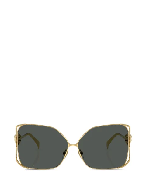 Versace Eyewear Medusa square-frame sunglasses Gold 0VE2288