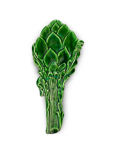 Bitossi Home artichoke-shaped ladle rest Green CEV25002