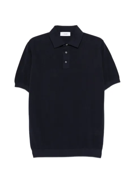 Lardini cotton polo shirt Blue PALPMC103PA66021