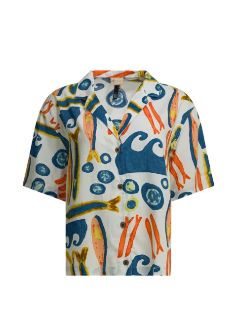 Patagonia patterned shirt White 52545