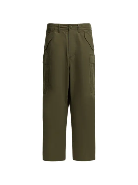 DAIWA PIER39 wide-leg cargo pants Green 8824002570467
