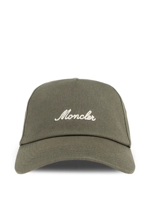 Moncler logo-embroidered baseball cap Green L10913B000070U618