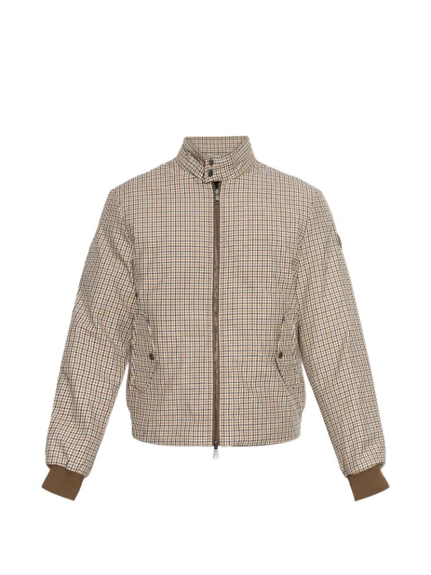 Moncler Almogordo reversible checked padded jacket Neutrals L10911A0006259968