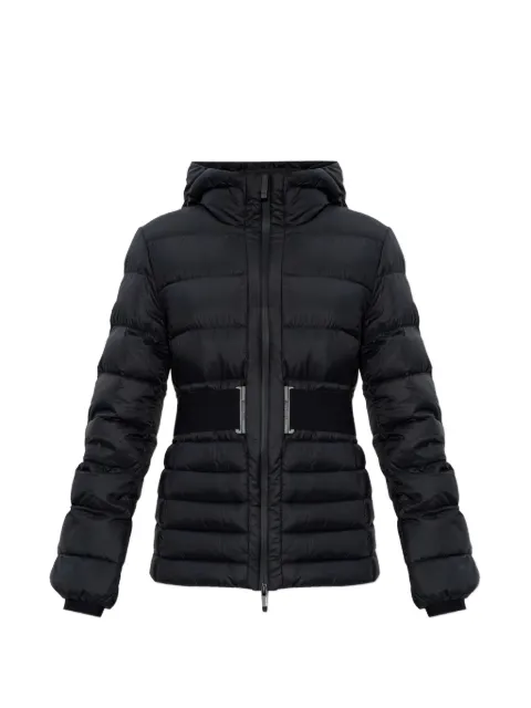 Moncler belted-waist padded jacket Black L10931A00101598AL