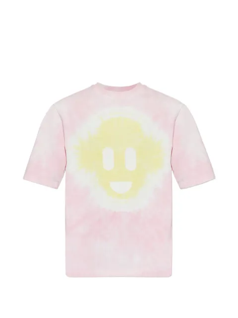 Casablanca tie-dye graphic T-shirt Pink MSS26JTS044