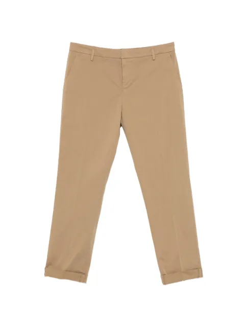 DONDUP cuffed trousers Brown UP688GSE046UPTD