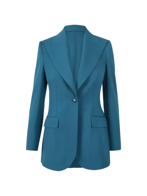 Dolce & Gabbana single-breasted blazer Blue F29QGTGDDPS