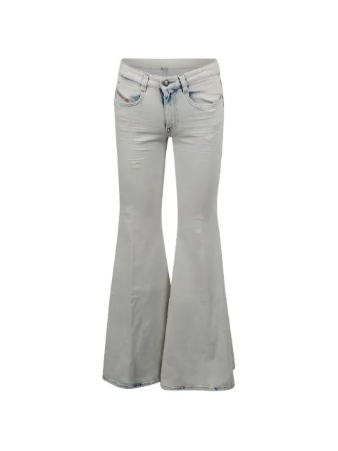 Diesel distressed flared jeans White A178870ADBS