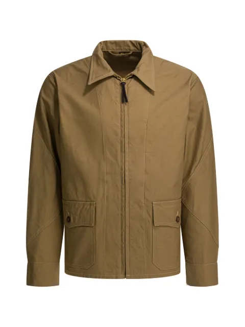 Buzz Ricksons M-421A zip-up jacket Green BR1576901
