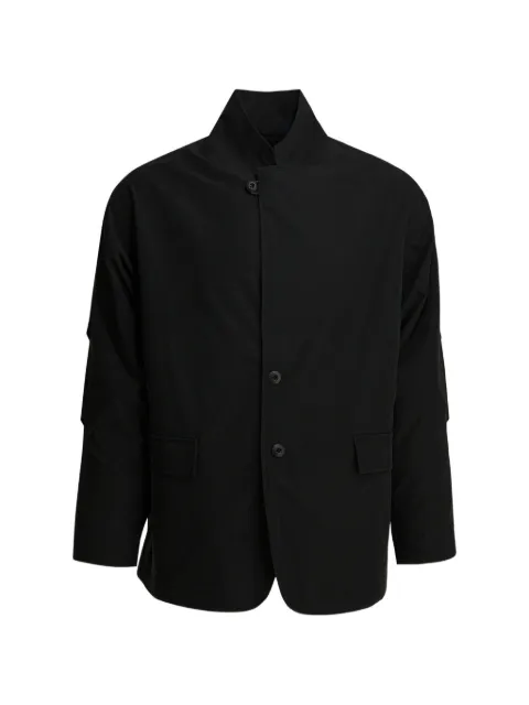 DAIWA PIER39 button-up flap-pocket jacket Black 8816004070419