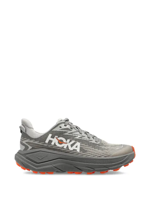 HOKA Challenger 8 logo-print sneakers Grey WSCHALLENGER8GTX