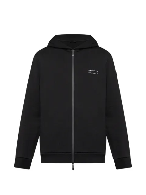 Moncler zip-up hoodie Black L10918G0001089AZY