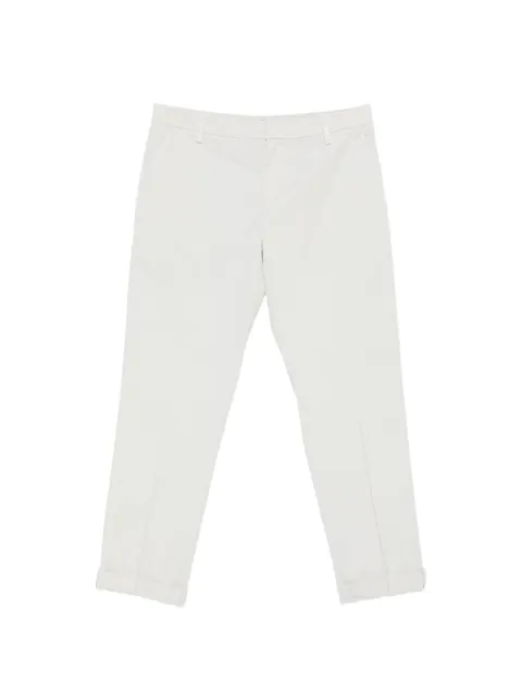 DONDUP cuffed trousers Grey UP688GSE046UPTD021