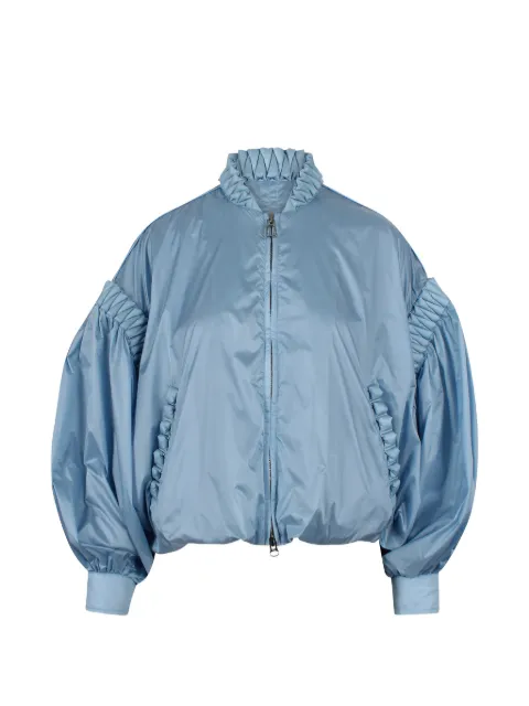 RAXXY ruffled jacket Blue RC26SA017