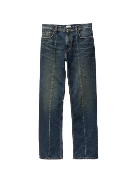 Versace distressed straight jeans Blue 10244731A17707