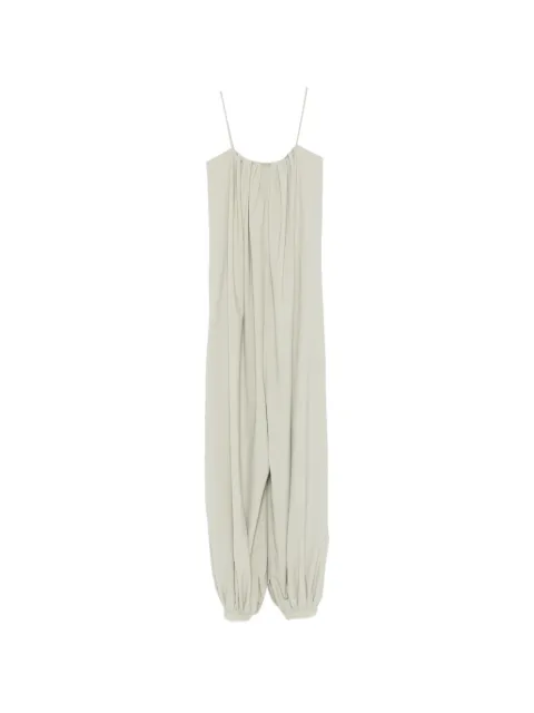 Alysi spaghetti-strap jumpsuit Green 116313P6016