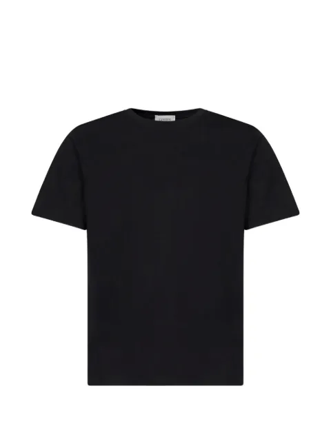 Laneus black T-shirt Black S6LAMATH115110