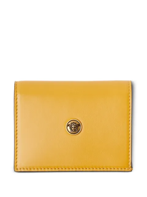 Versace emblème leather wallet Yellow 10241901A17449