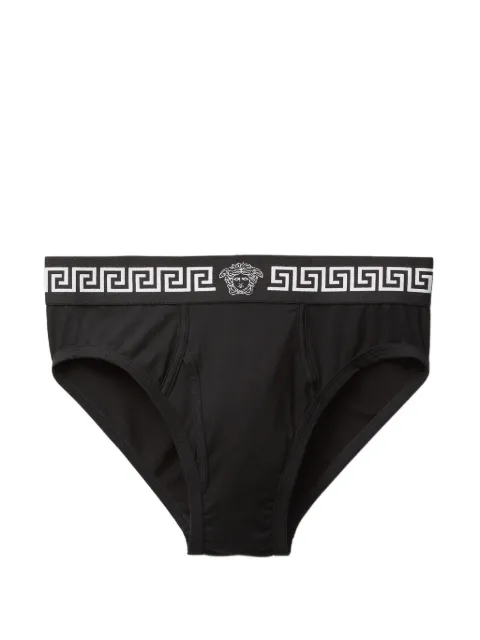 Versace cotton-jersey briefs Black 10242251A17881