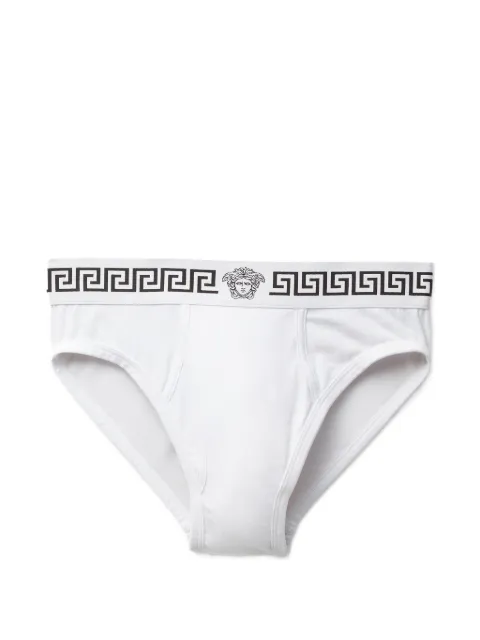Versace cotton-jersey briefs White 10242251A17881